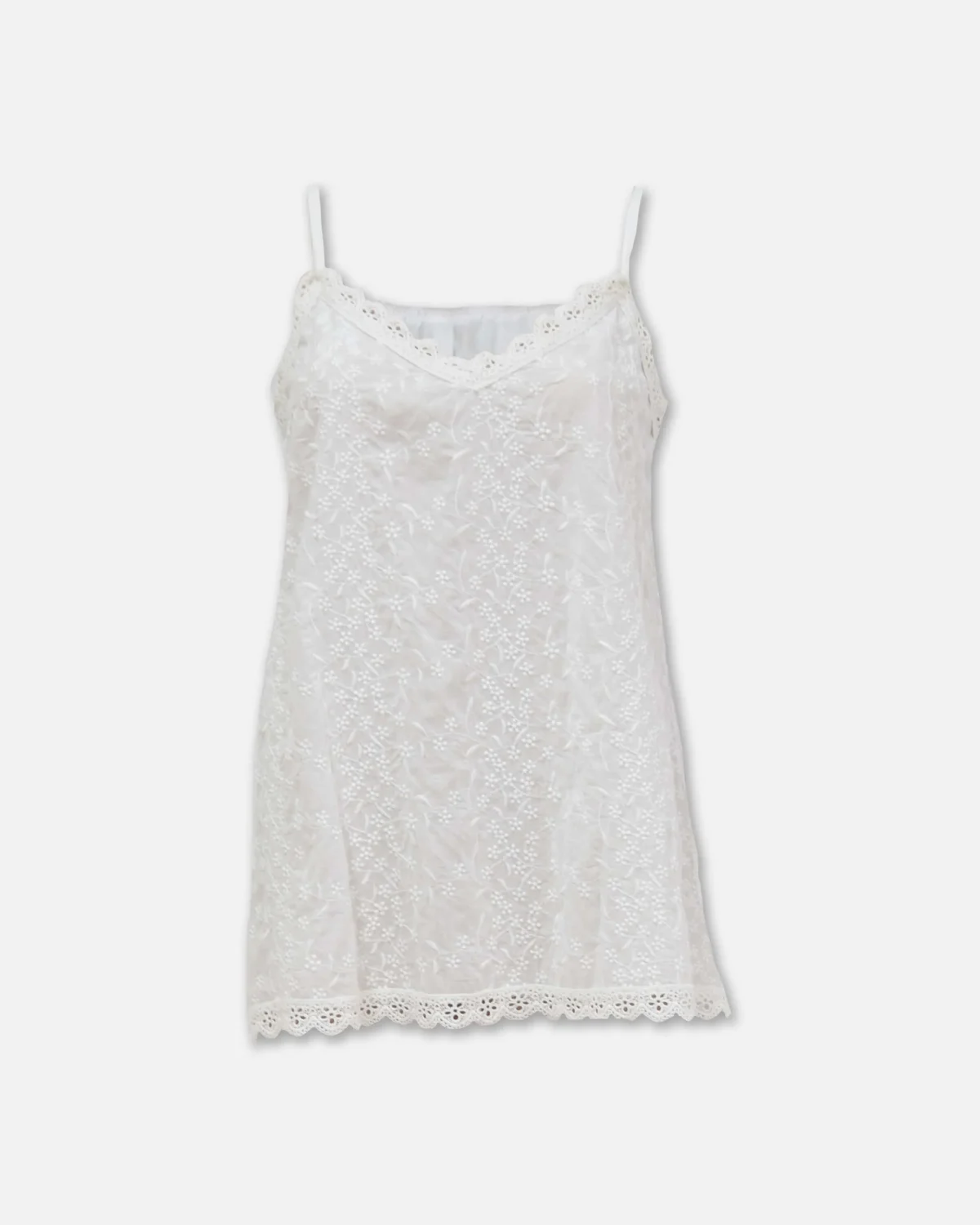 TOP SPAGUETTI BORDADO