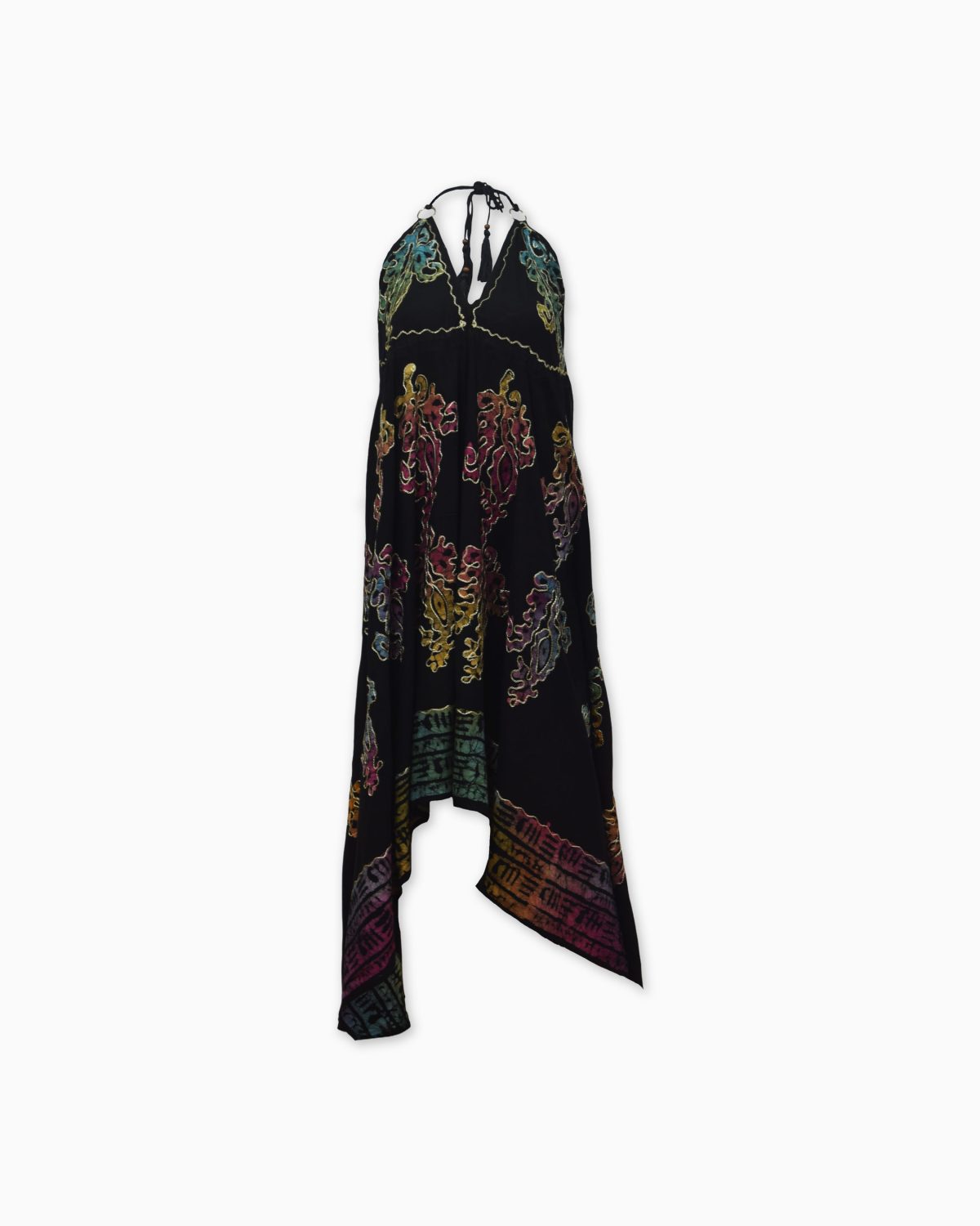 VESTIDO ASIMÉTRICO ESTAMPADO