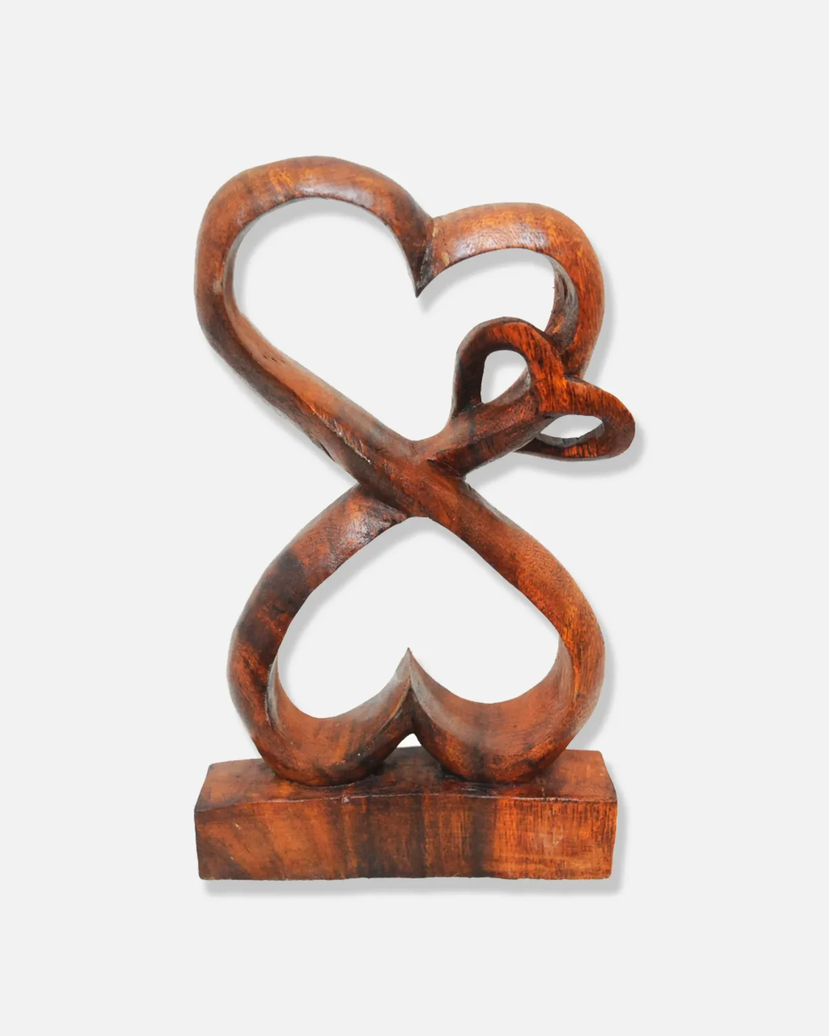 ANGEL DE MADERA ALAS DORADAS