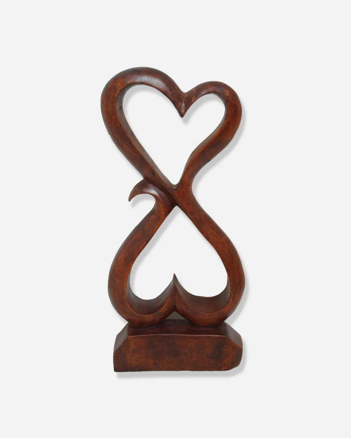 CORAZON UNIDO  DE MADERA