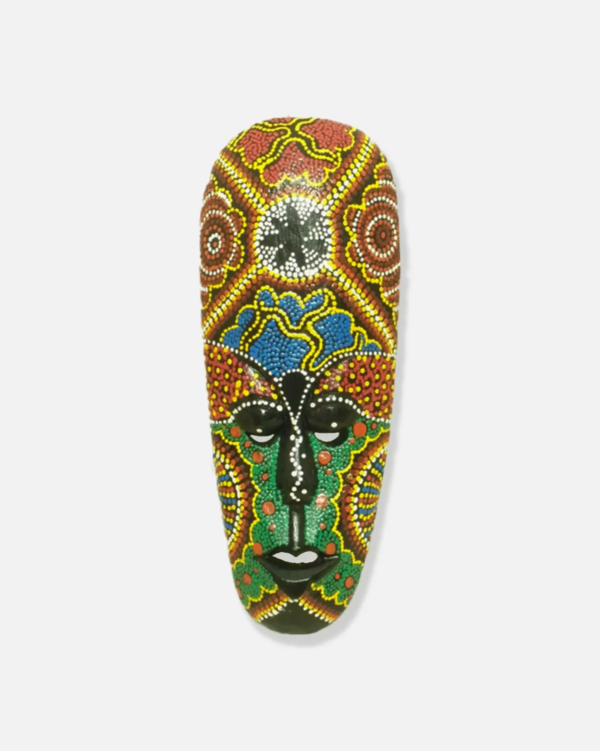 MASCARA ABORIGEN DE MADERA