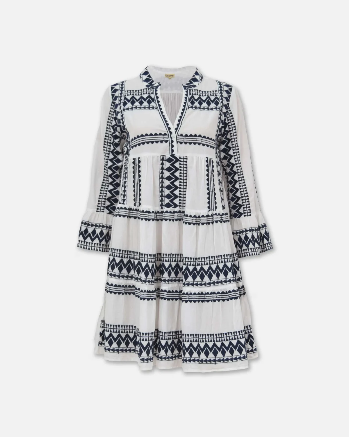 VESTIDO NAVAJO DE BLOQUES