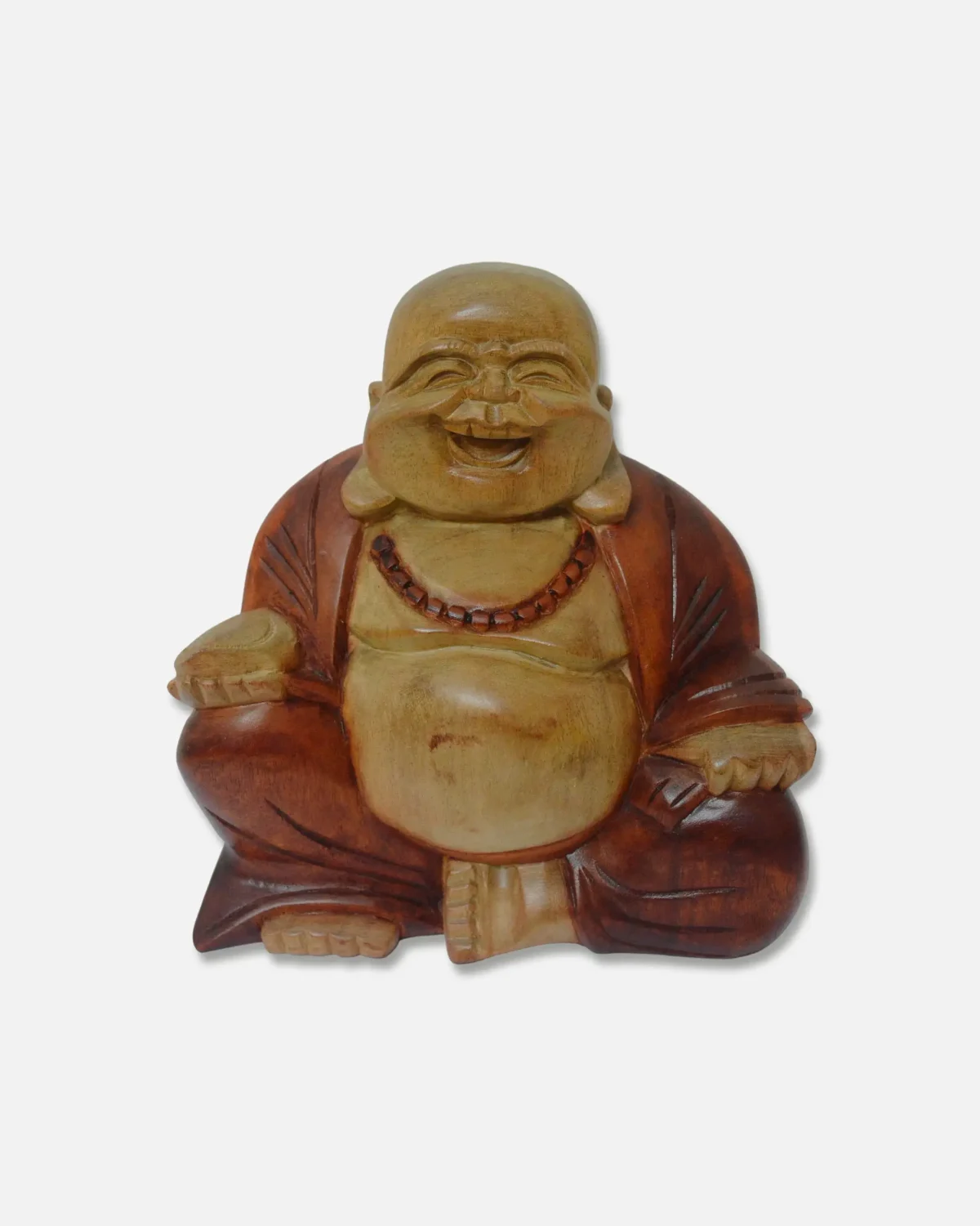 BUDHA FELIZ MADERA