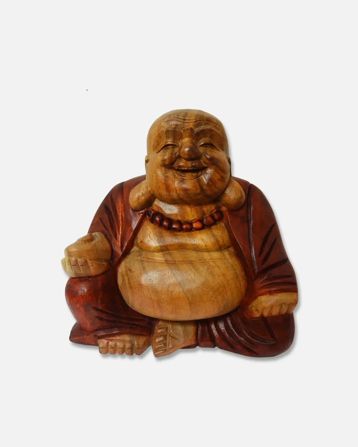 BUDHA FELIZ MADERA